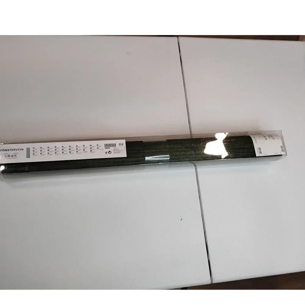 IKEA FONSTERVIVA Panel Curtain Light Blind Green Natural 24x118